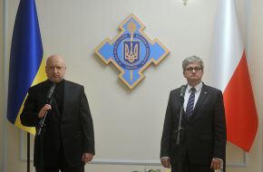Meeting of Oleksandr Turchynov and Pavel Soloh