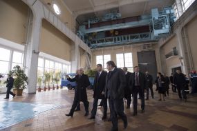 Volodymyr Groisman, Volodymyr Kistion and Igor Syrota