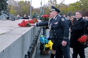 Arsen Avakov and Volodymyr Chernei
