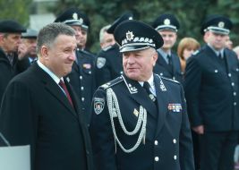 Arsen Avakov and Volodymyr Chernei