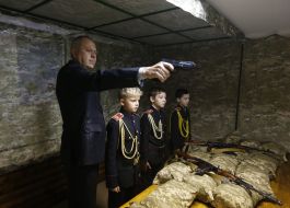 Students of lyceum boarding №23 "Cadet Corps"