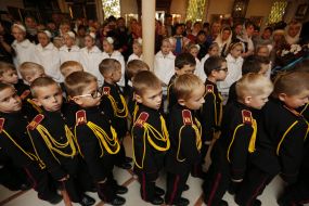 Students of lyceum boarding №23 "Cadet Corps"