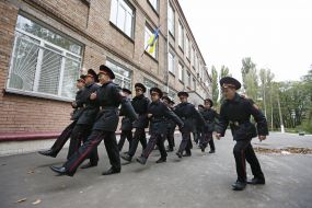 Students of lyceum boarding №23 "Cadet Corps"
