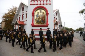 Students of lyceum boarding №23 "Cadet Corps"
