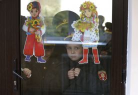 Students of lyceum boarding №23 "Cadet Corps"