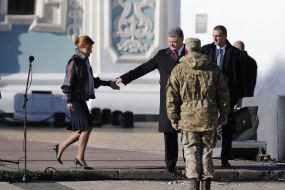 Petro Poroshenko and Marina Poroshenko