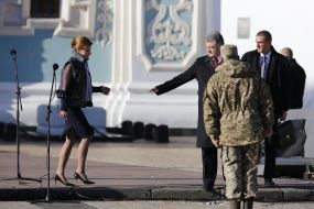 Petro Poroshenko and Marina Poroshenko