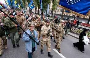 March of  Heroes Glory in Kiev