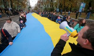 March of  Heroes Glory in Kiev