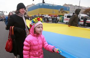 March of  Heroes Glory in Kiev
