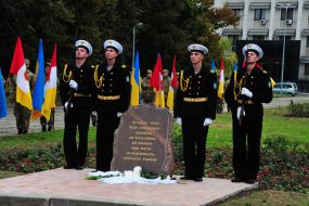 Place for a memorial to soldiers of the ATO in Odessa