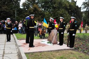 Place for a memorial to soldiers of the ATO in Odessa