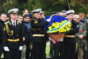 Place for a memorial to soldiers of the ATO in Odessa