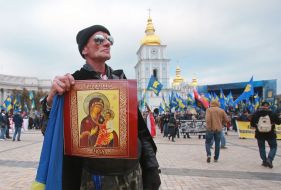 March of  Heroes Glory in Kiev