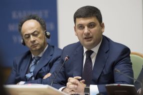 Хьюг Мингарелли и Владимир Гройсман