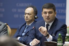 Хьюг Мингарелли и Владимир Гройсман