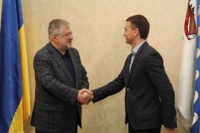 Гліб Пригунов та Ігор Коломойський