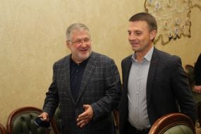 Гліб Пригунов та Ігор Коломойський