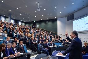 The President Poroshenko on the Ukrainian-Norwegian business forum