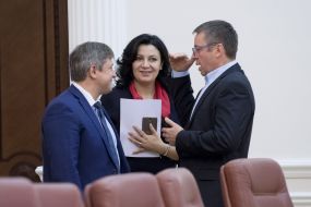 Oleksandr Danyluk and Ivanna Klympush-Tsintsadze