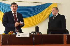 Yuriy Lutsenko and Valery Romanov