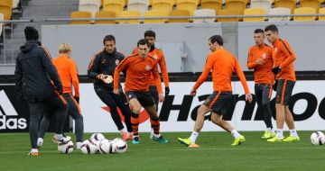 Открытая тренировка ФК "Шахтер"