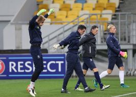 Open training of FC "Gent"