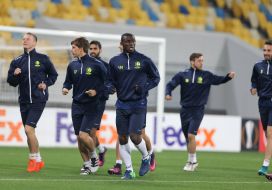 Open training of FC "Gent"