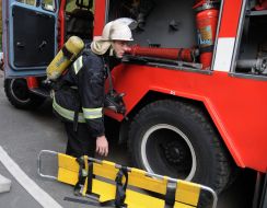 Training about the actions during adverse weather conditions