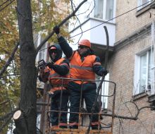 Training about the actions during adverse weather conditions