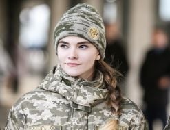 The girl in the form 