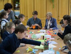 Марина Порошенко під час відвідання інклюзивної школи