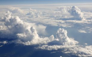 View from the airplane window