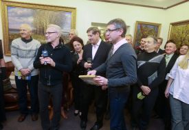 Exhibition by artist Vladislav Metelkin