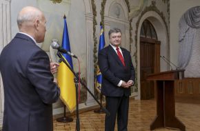 Petr Poroshenko attended OU "Ostroh Academy"