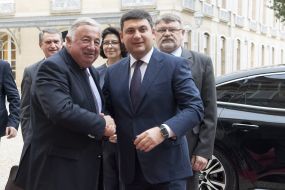 Meeting of Vladimir Groisman and Gerard Larche