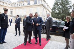 Meeting of Vladimir Groisman and Gerard Larche