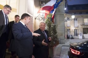 Meeting of Vladimir Groisman and Gerard Larche