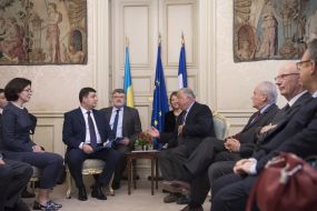 Meeting of Vladimir Groisman and Gerard Larche