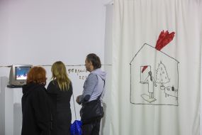 The exhibition "Event Horizon"