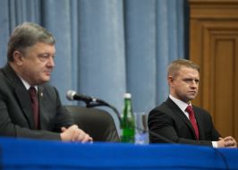 Petro Poroshenko and Oleksandr Gorgan