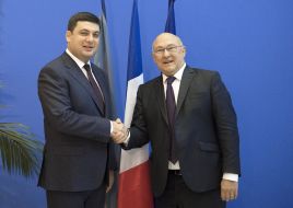 Michel Sapin, Vladimir Groisman 