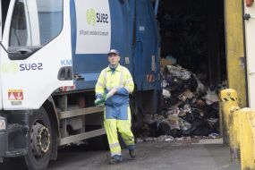 Vladimir Groisman at the factory for processing of MSW «Crystal»