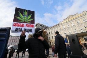 Hemp march in Kiev