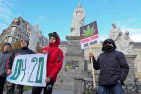 Hemp march in Kiev
