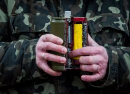 Anti-personnel mine in the context