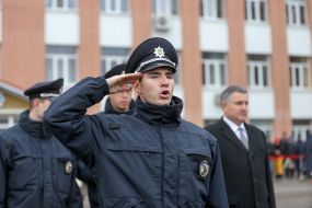 Employees of patrol police