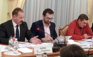 Oleg Barna, Sergei Leshchenko and Dmitry Dobrodomov