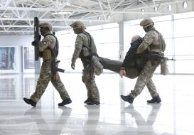Joint exercises of special units KORD and "Dozor"