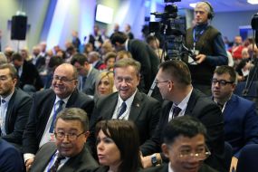 The participants of the VII International economic forum "Lviv - European factory"